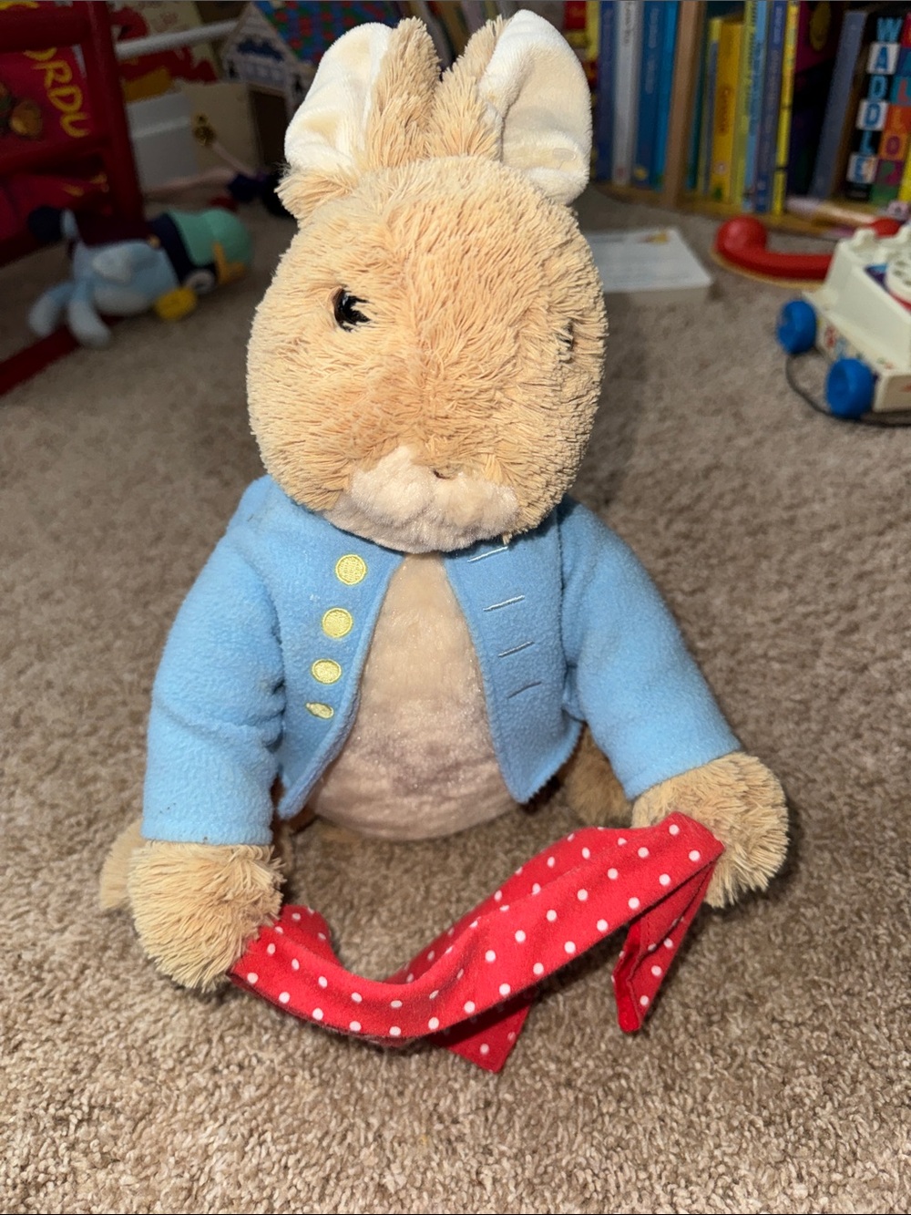 Peek a Boo Peter Rabbit plush